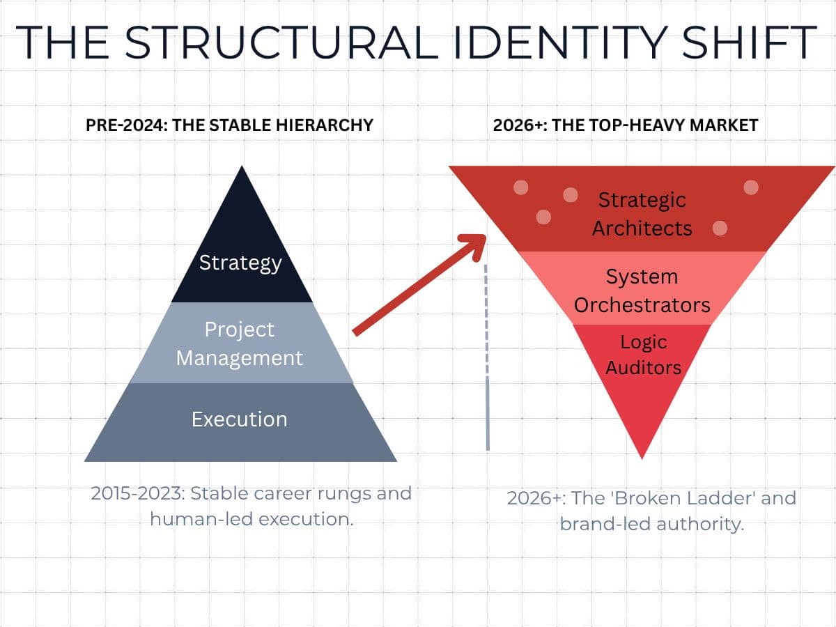 The Junior Gap and the 'Intuition Crisis'