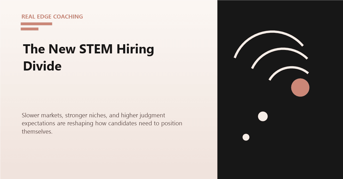 The New STEM Hiring Divide