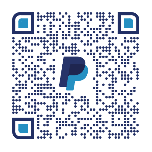 PayPal QR code.