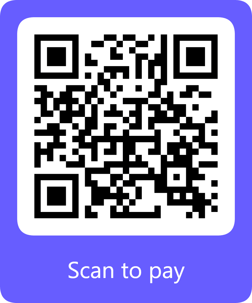 Stripe QR code for Real Edge Coaching payments.